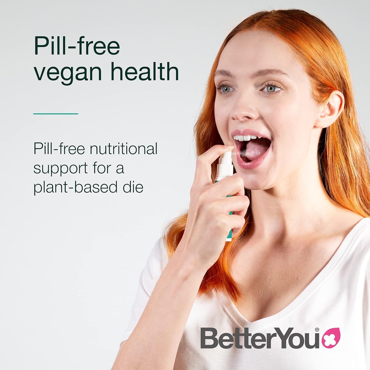 BetterYou Vegan Health Daily Oral Spray 48-day Supply Natural Mixed Berries Flavour