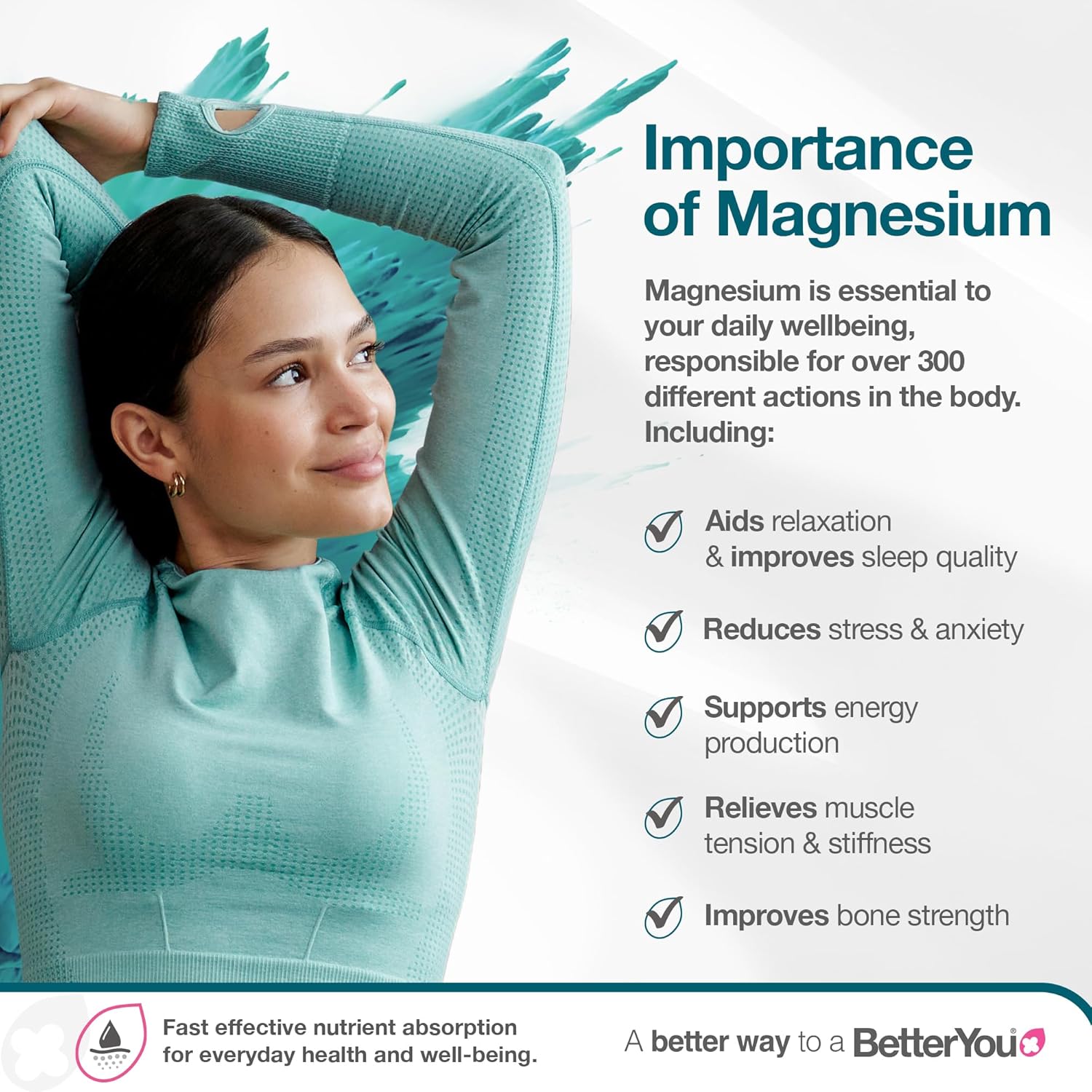 BetterYou Magnesium Original Bath Flakes 1kg