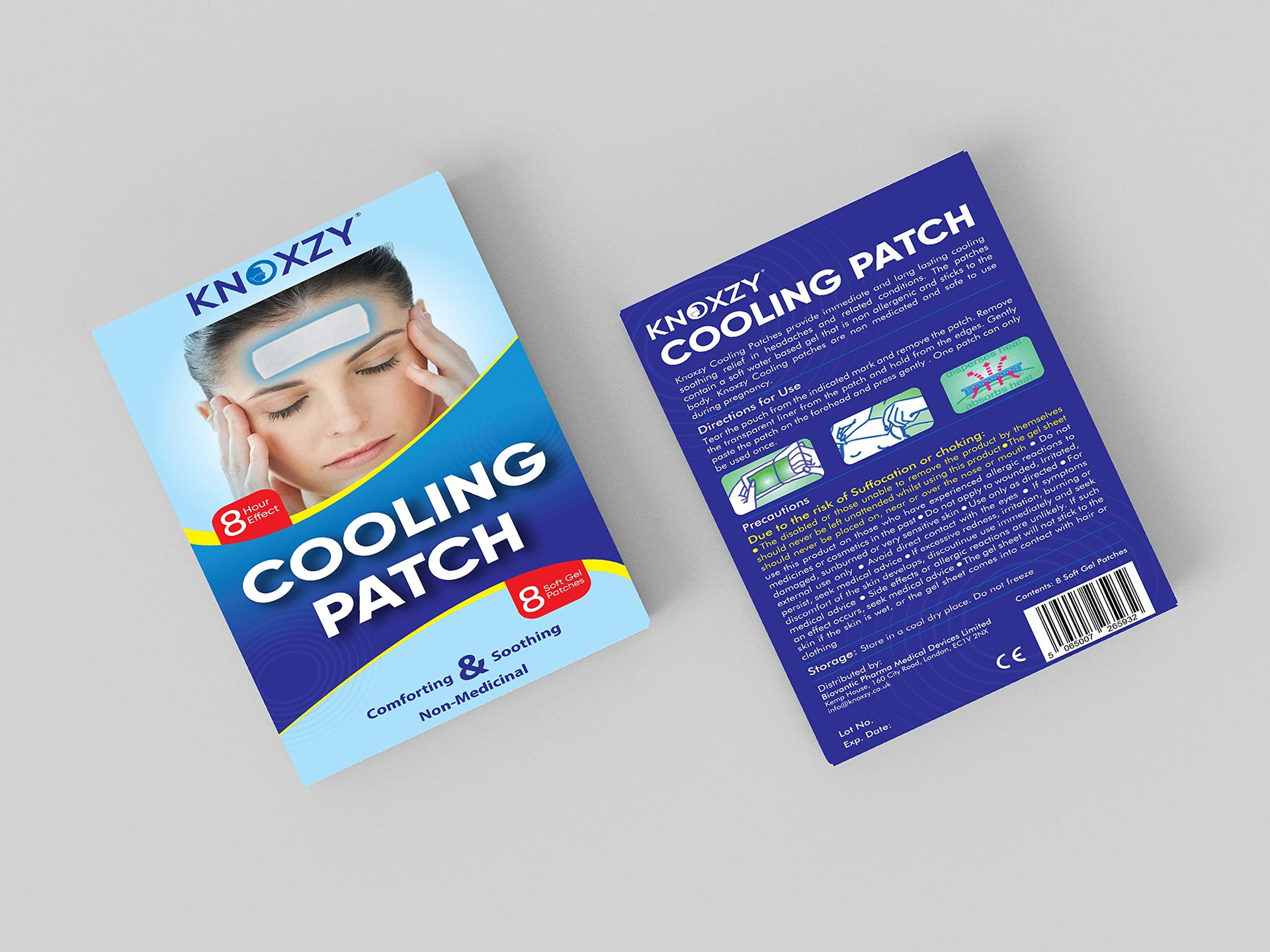 KNOXZY Menthol Cool Head Patches