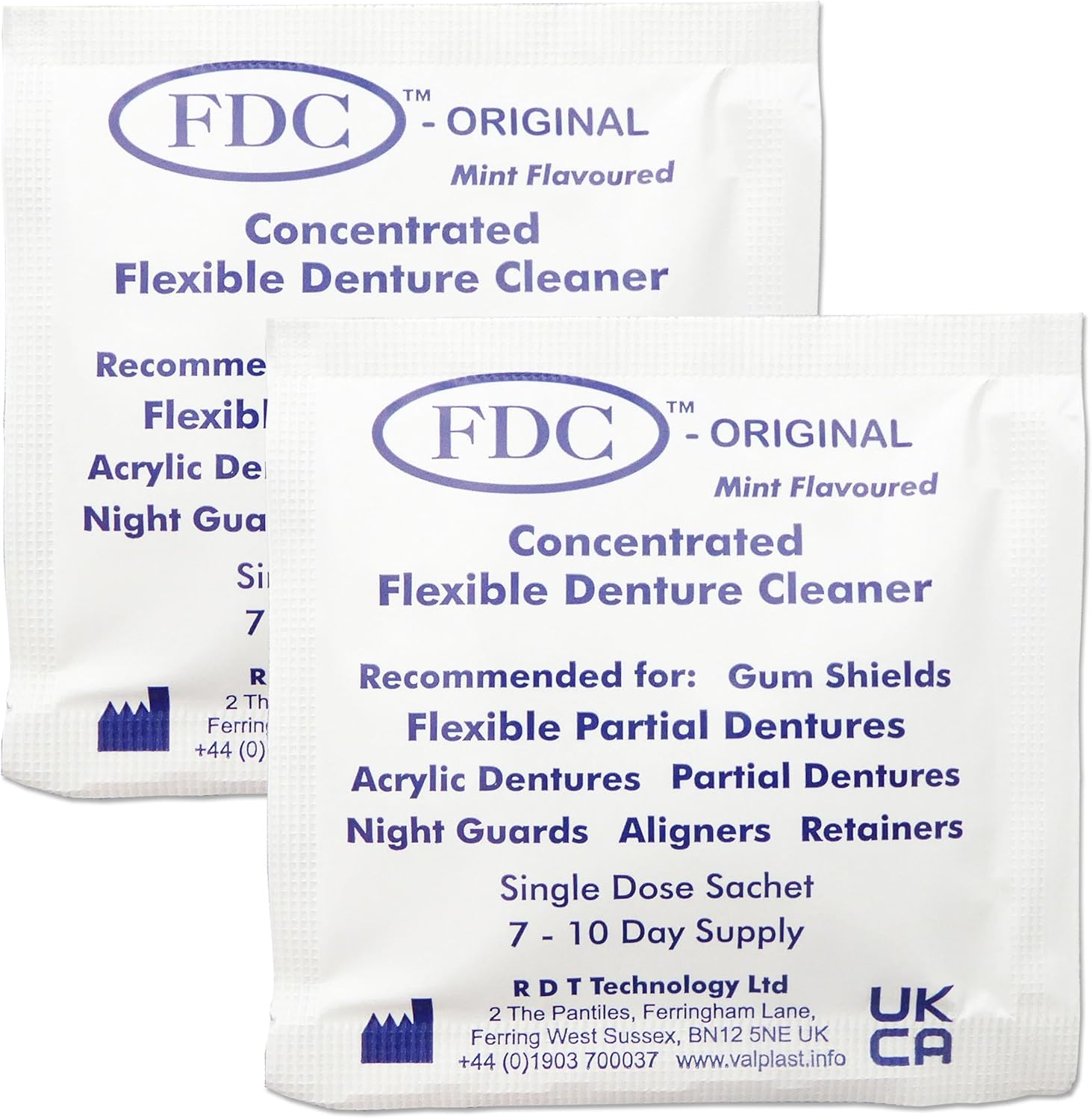 Flexible Denture Cleaner FDC ~ 3 Months Supply ~ (1 Box (3 Months Supply))