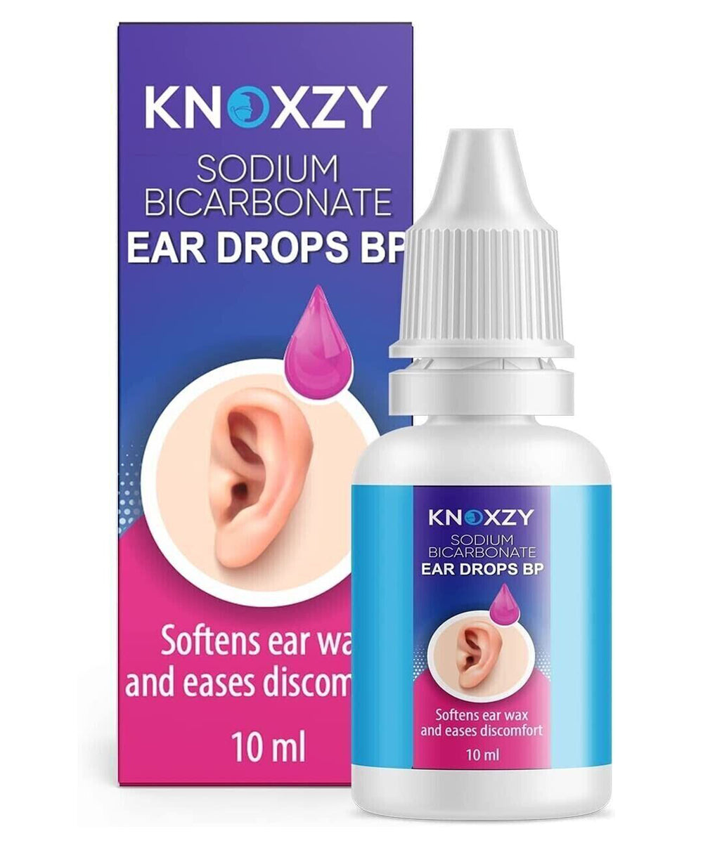 Knoxzy Sodium Bicarbonate Ear Drops 10ml - Ear Wax Remover