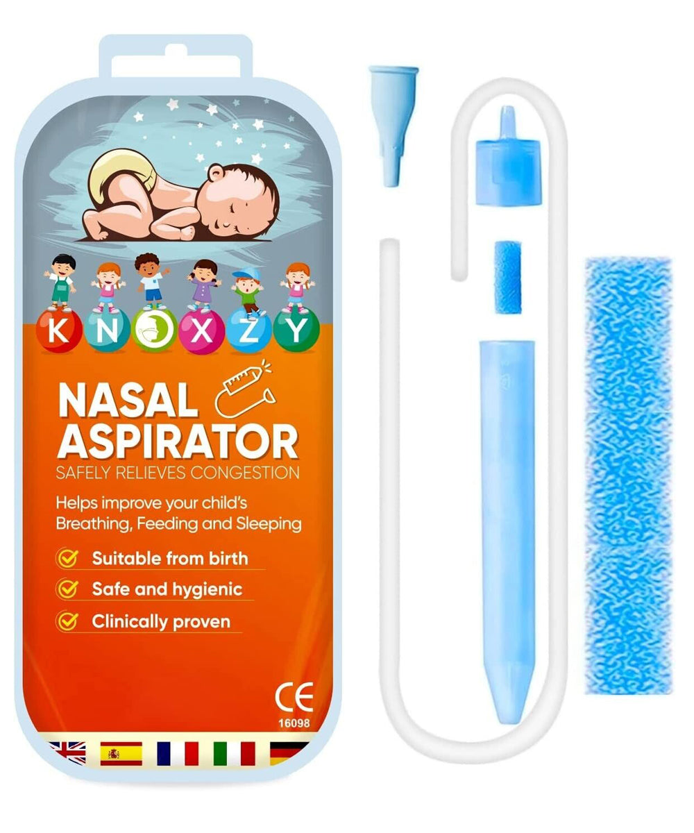 Knoxzy Nasal Aspirator Nose Vacuum For Baby Nose Mucus Snot