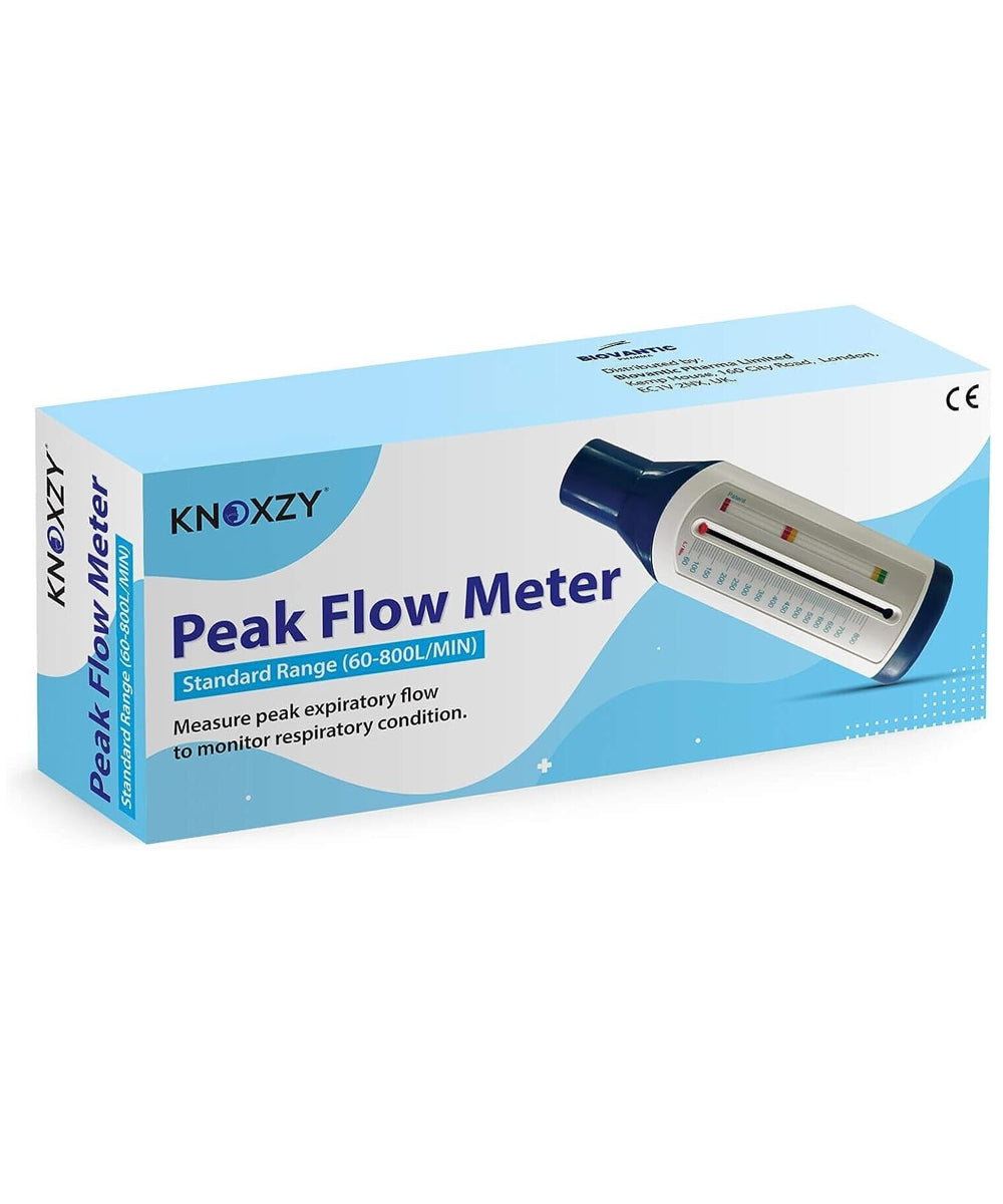 KNOXZY Peak Flow Meter Asthma Monitor Lung Capacity Test Respiratory Condition