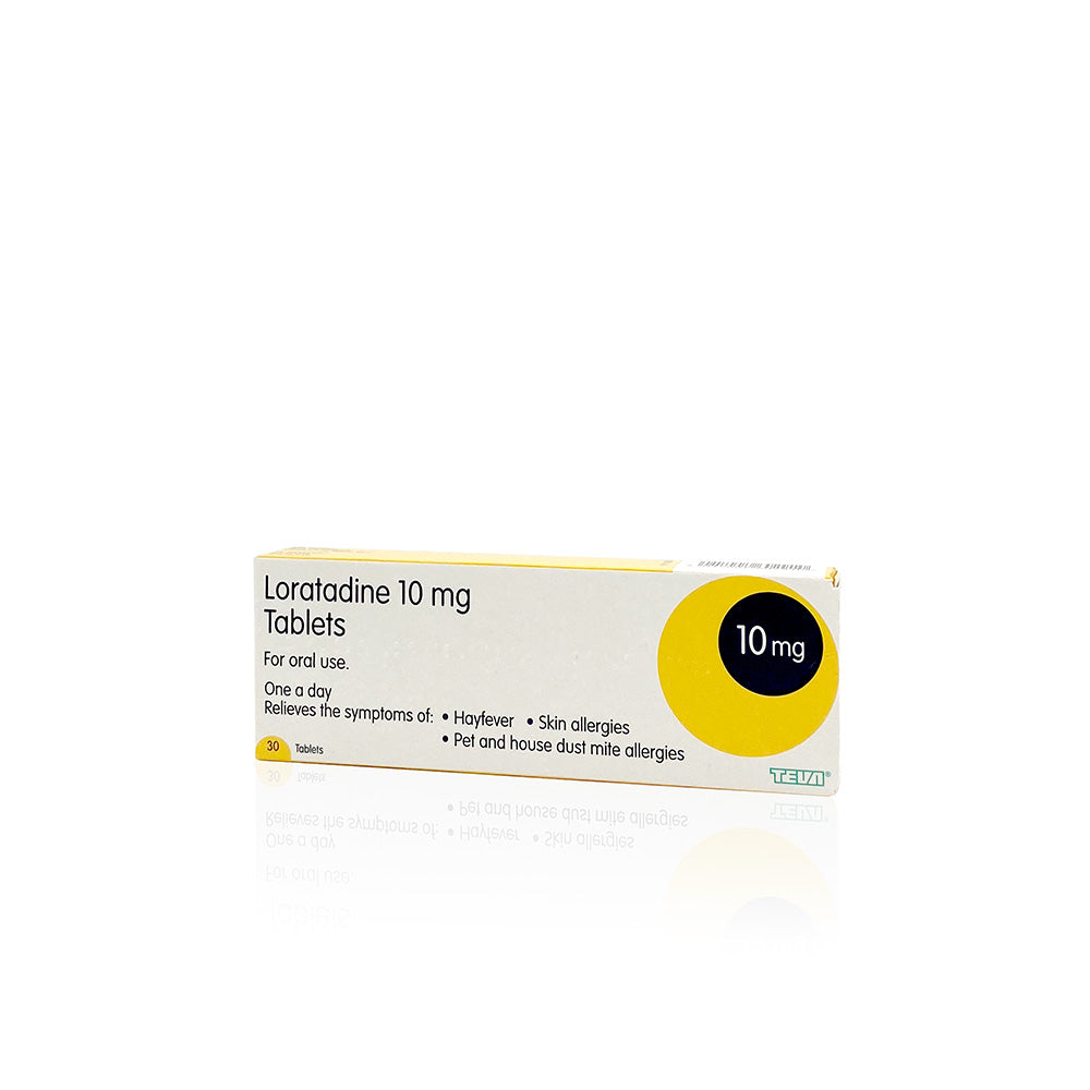 Teva Loratadine 10MG Hayfever & Allergy Tablets