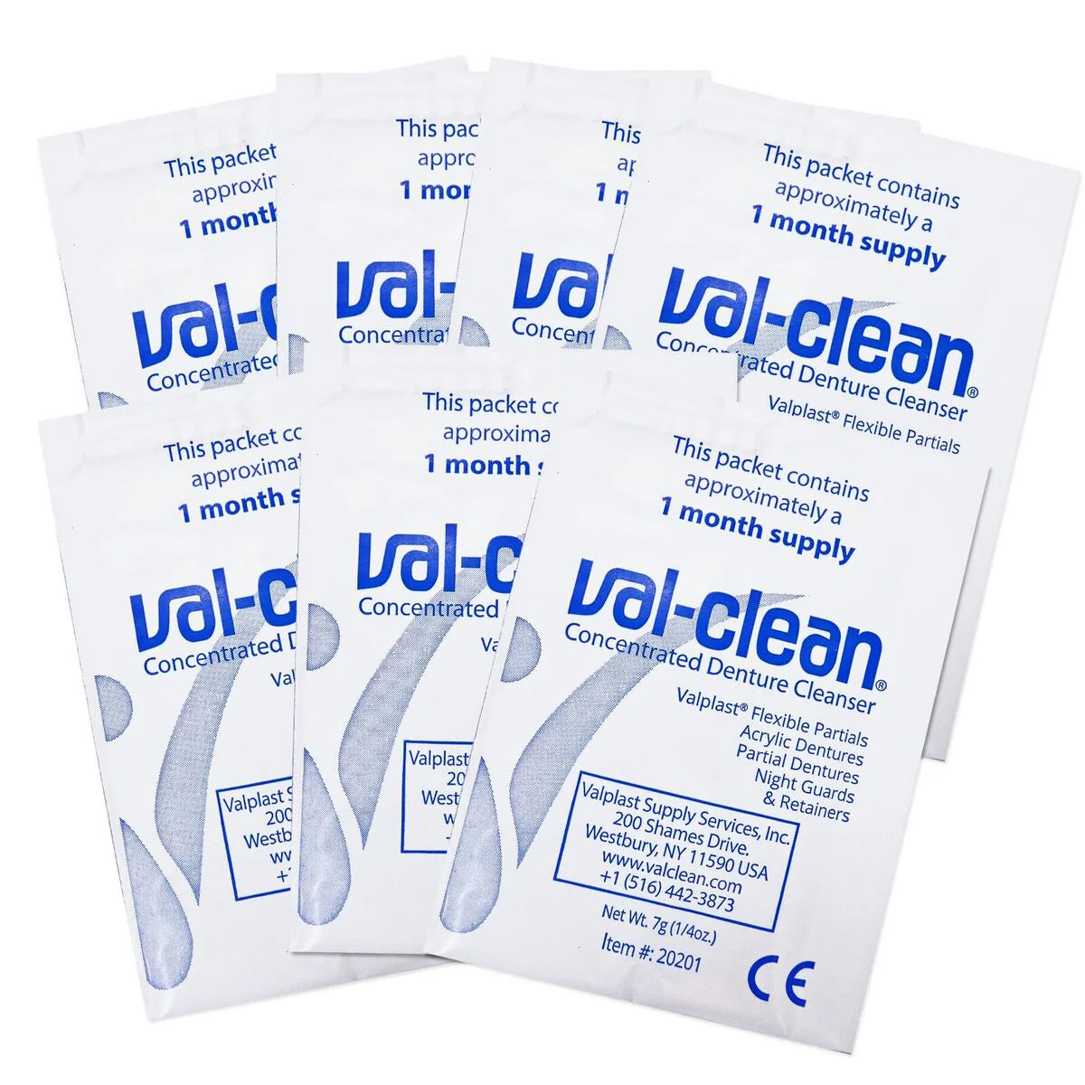 Val-Clean Concentrated Denture Cleaner 12 Sachets