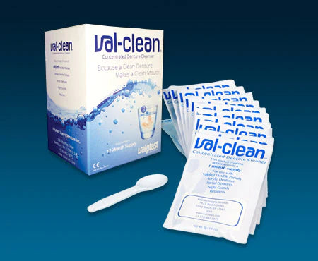 Val-Clean Concentrated Denture Cleaner 12 Sachets