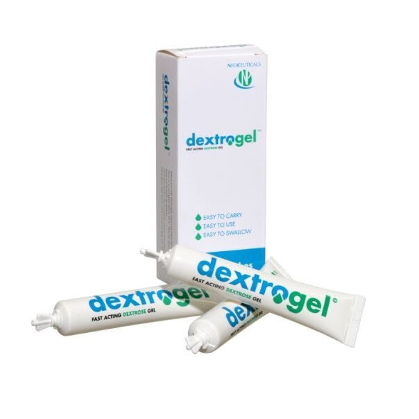 Dextrogel Fast Acting Dextrose Gel 3 x 25g Tubes