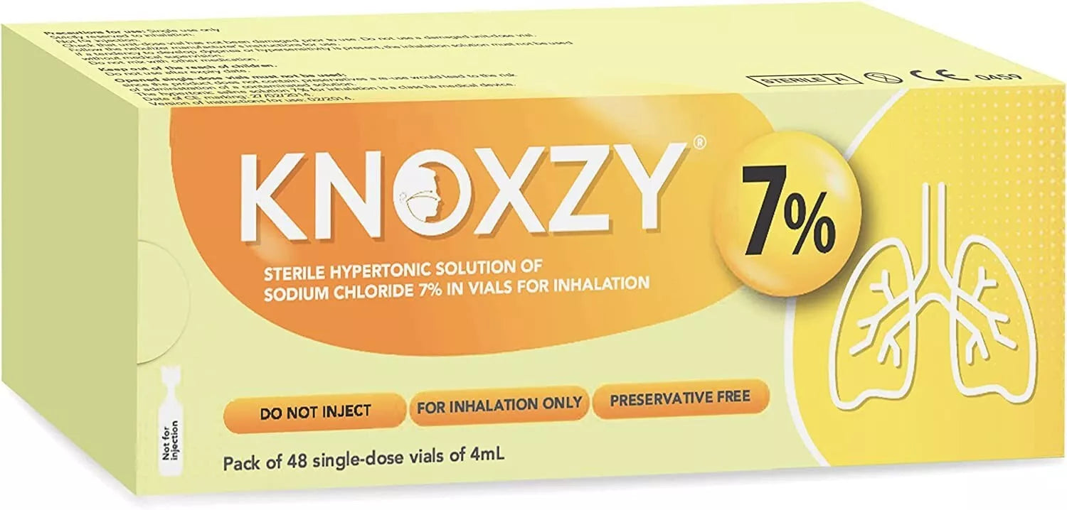 KNOXZY Hypertonic Saline 7% – 48 x 4ml Vials