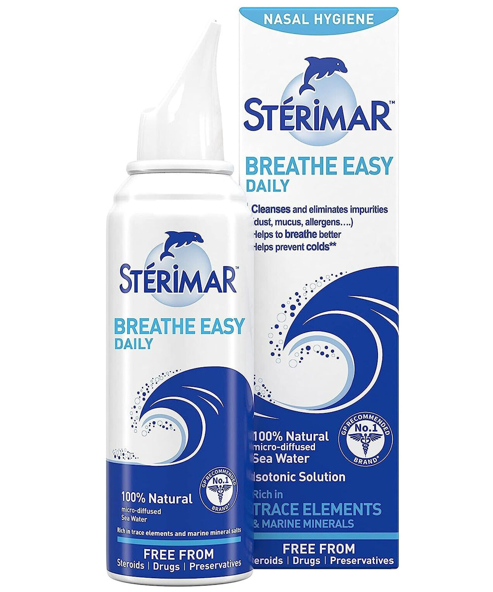 Sterimar Breathe Easy Daily Nasal Hygiene Isotonic Solution Spray - 100ml