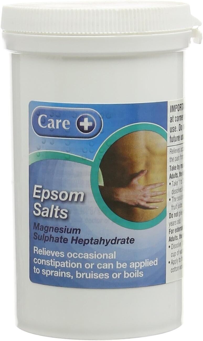 Care Epsom Salts 300g Bath for Salts Sprains Bruises Boils Aching Foot Baths