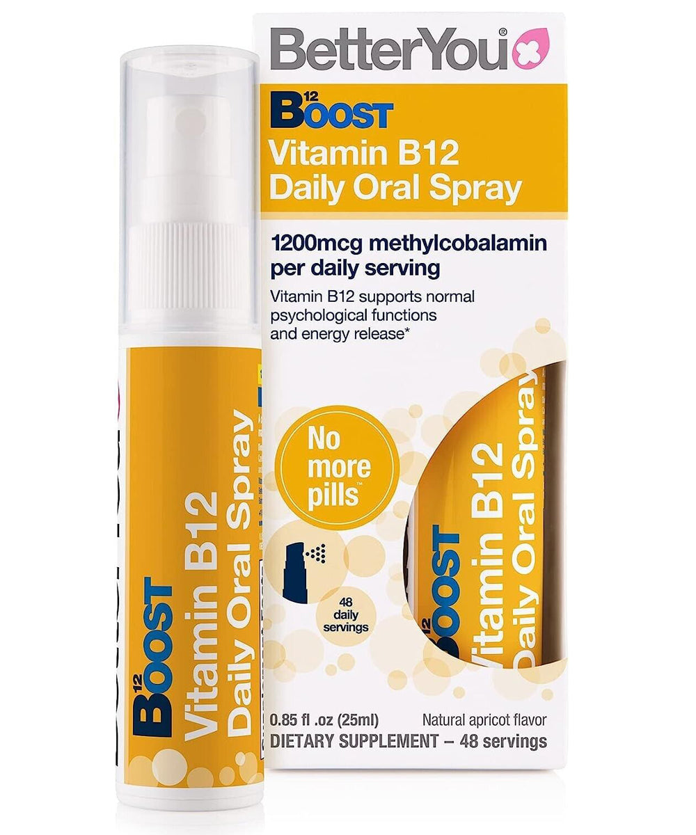 BetterYou Vitamin B12 Boost Oral Spray Dietary Supliment - 1200mcg - 25ml