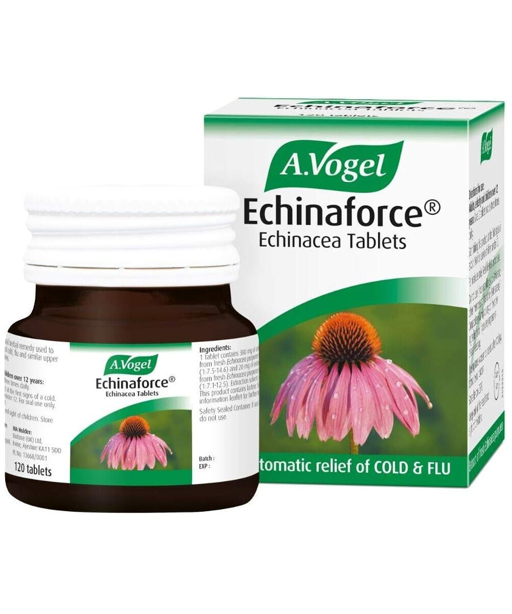 A. Vogel Echinaforce Echinacea Tablets (120) - Symptomatic Relief of Cold & Flue