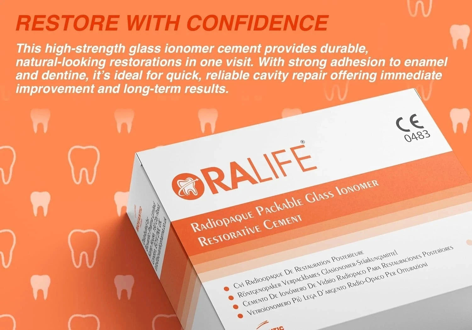 ORALIFE Glass Ionomer & Restorative Cement