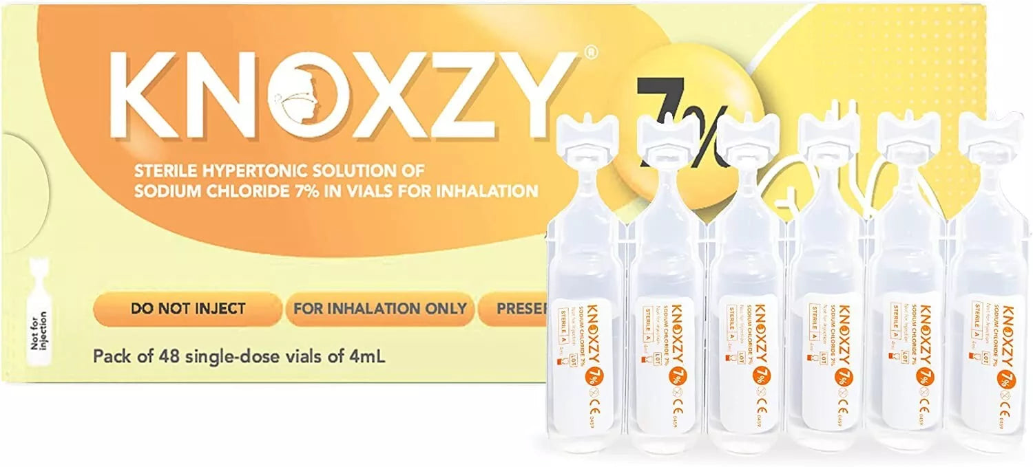 KNOXZY Hypertonic Saline 7% – 48 x 4ml Vials
